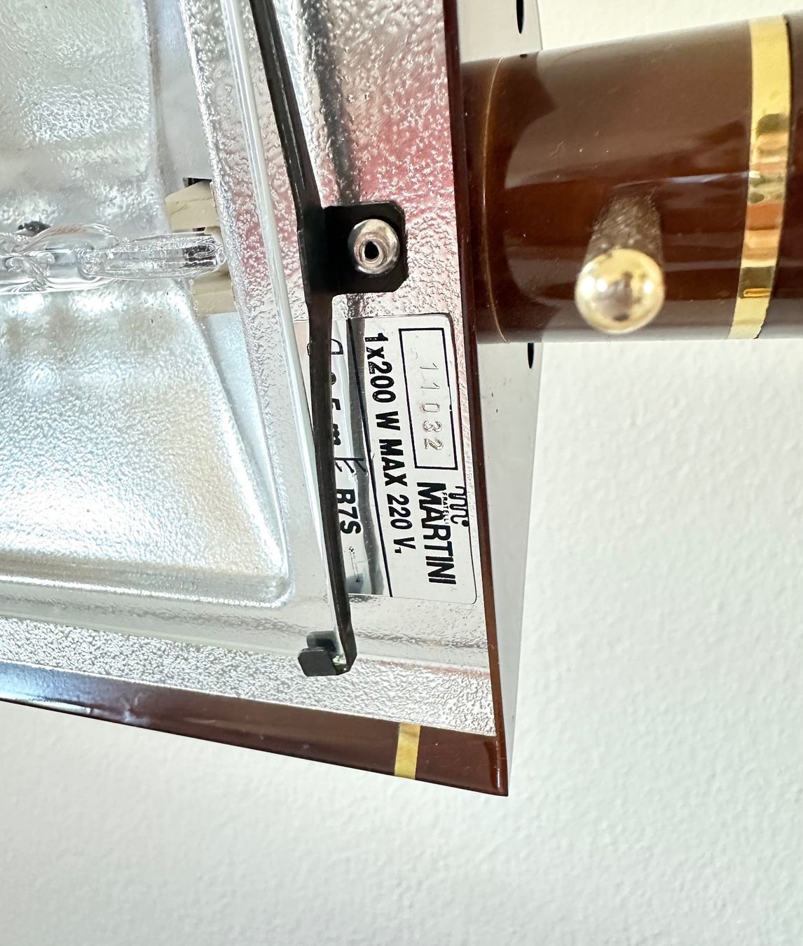 Lampade: Vintage "Relco" Fratelli Martini Tischlampe, 1970er – Usato da Basel venduto da D.plus 5