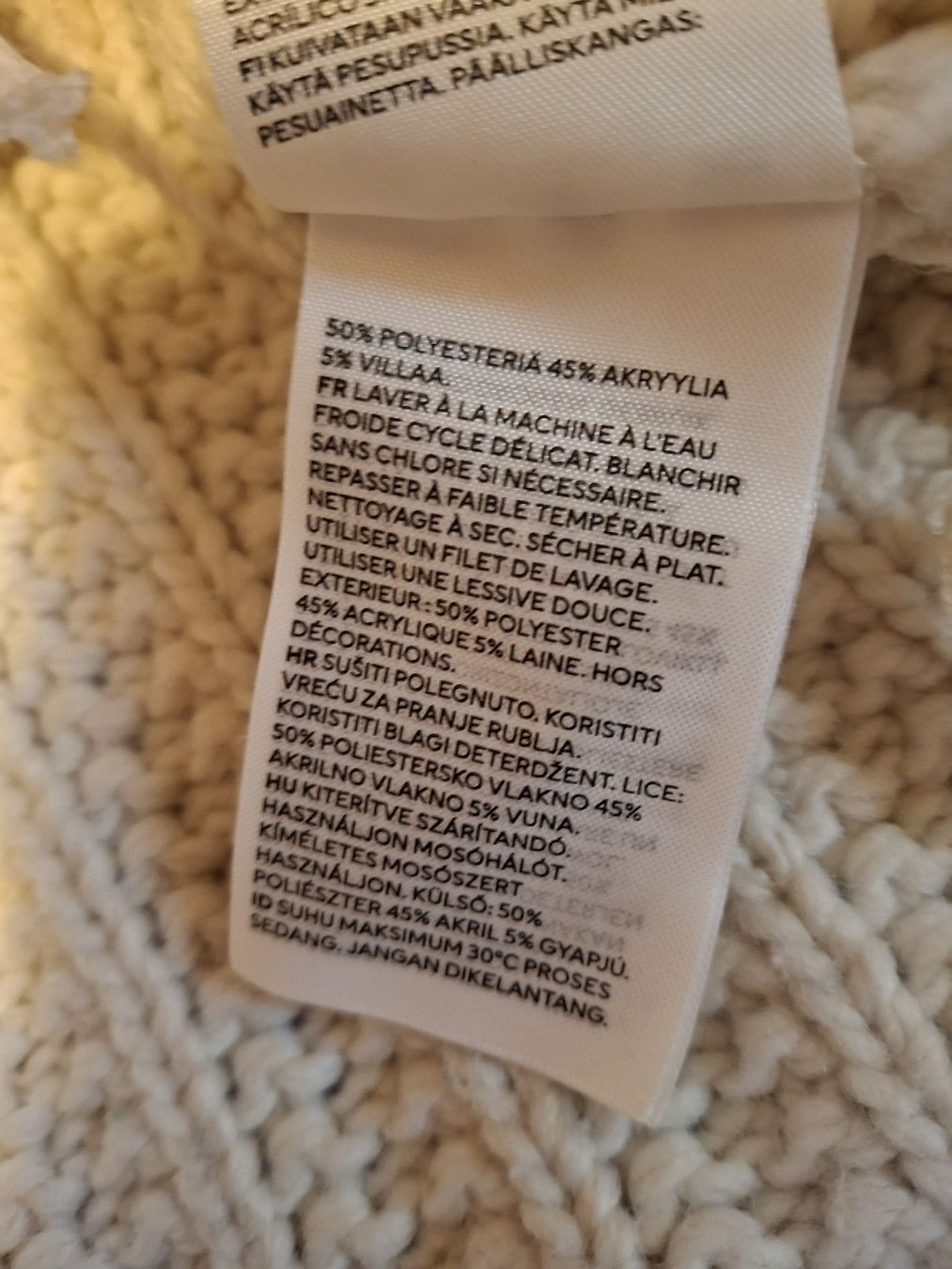 H&M Maglioni & Felpe: Pull à grosses mailles et franges H&M XS – Usato da Lausanne venduto da Cognitia 2