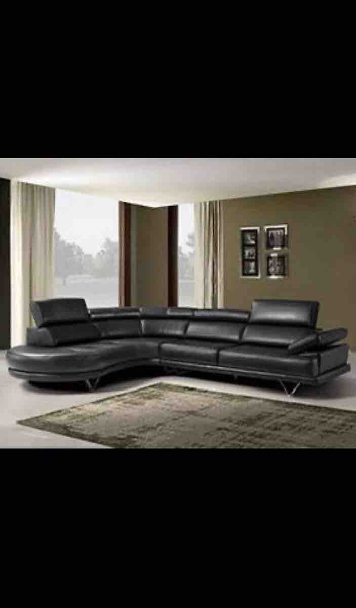 Divani: Ecksofa Leder schwarz wie neu – Usato da Aarau Rohr venduto da ela_rq5j 3