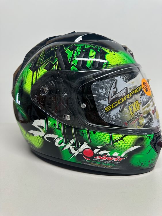 Casques & visières: Scorpion EXO-1200 Air Tenebris Gr.S (55-56cm) – Neuf avec emballage d'origine à Schänis par alegra8853 1