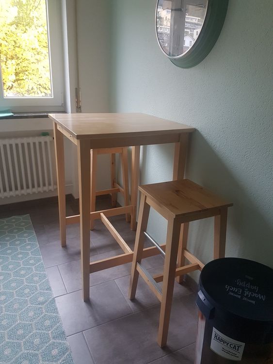 IKEA Stehtisch Nilsolle (ohne Stühle) Kaufen auf Ricardo