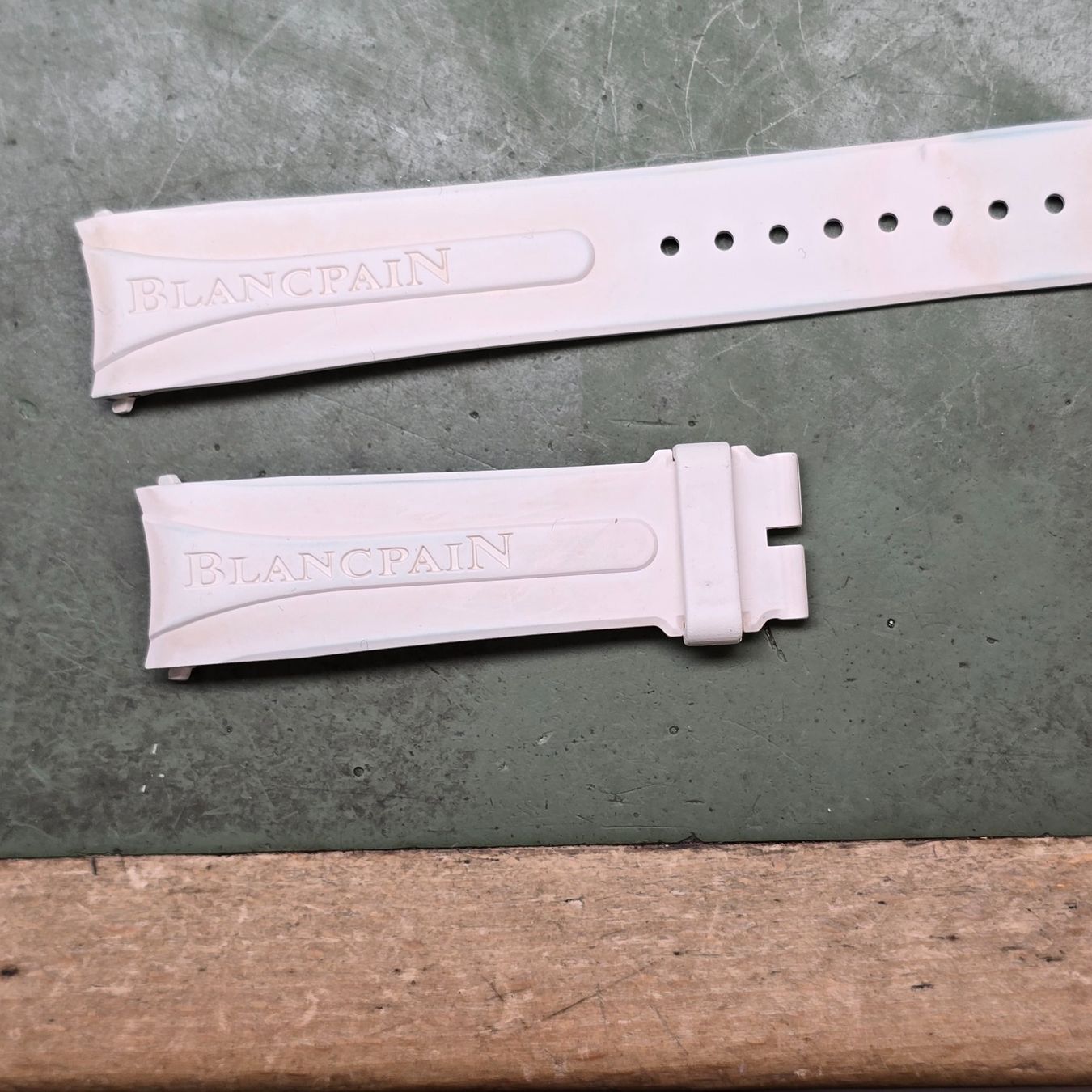 Bracciali & Braccialetti: Bracelet Blancpain caoutchouc 18 mm – Usato da Tramelan venduto da Nirdan