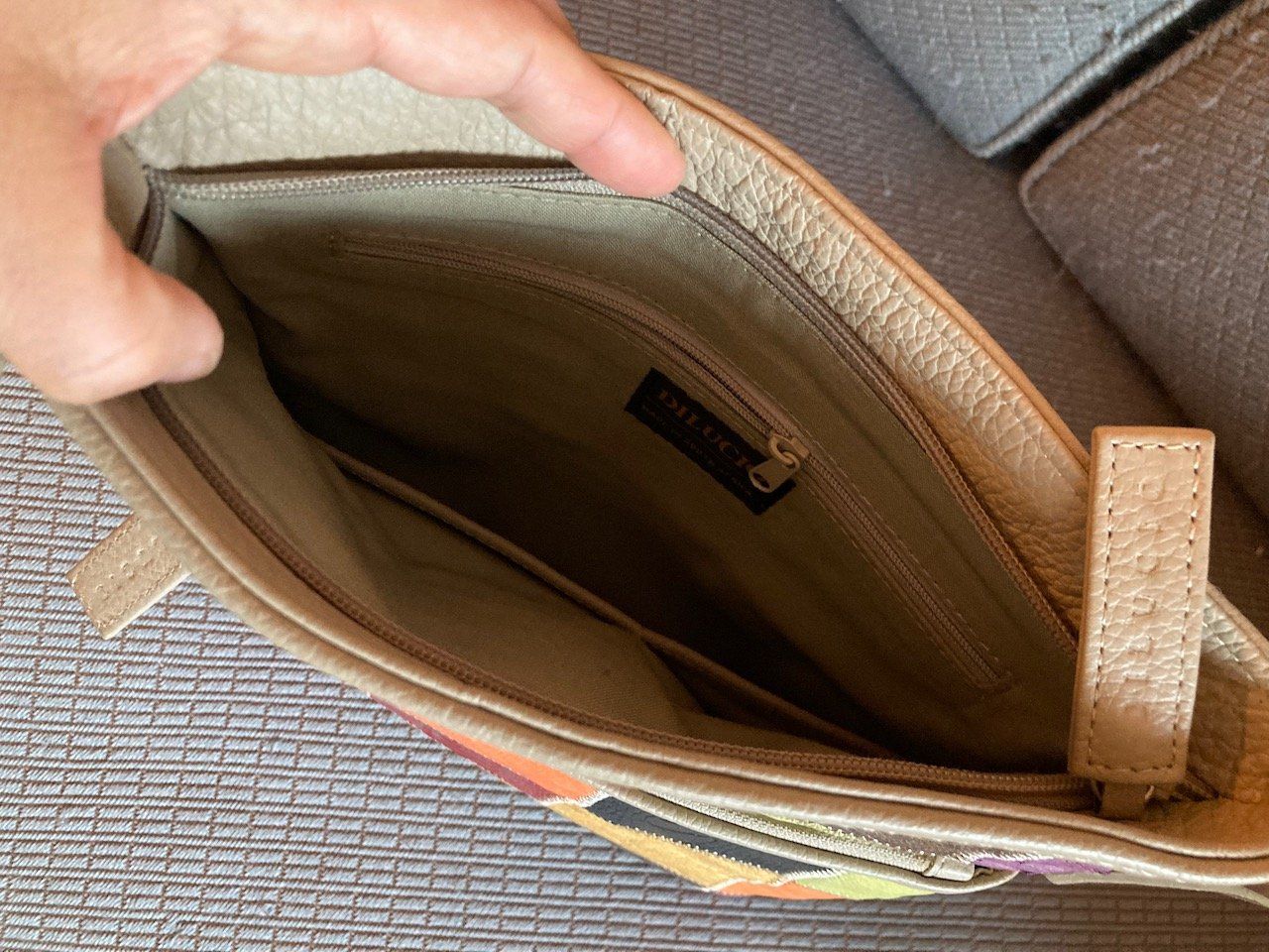 Borse: Handtasche aus Straussenleder – Nuovo (secondo la descrizione) da Winterthur venduto da The_Dragonfly 1