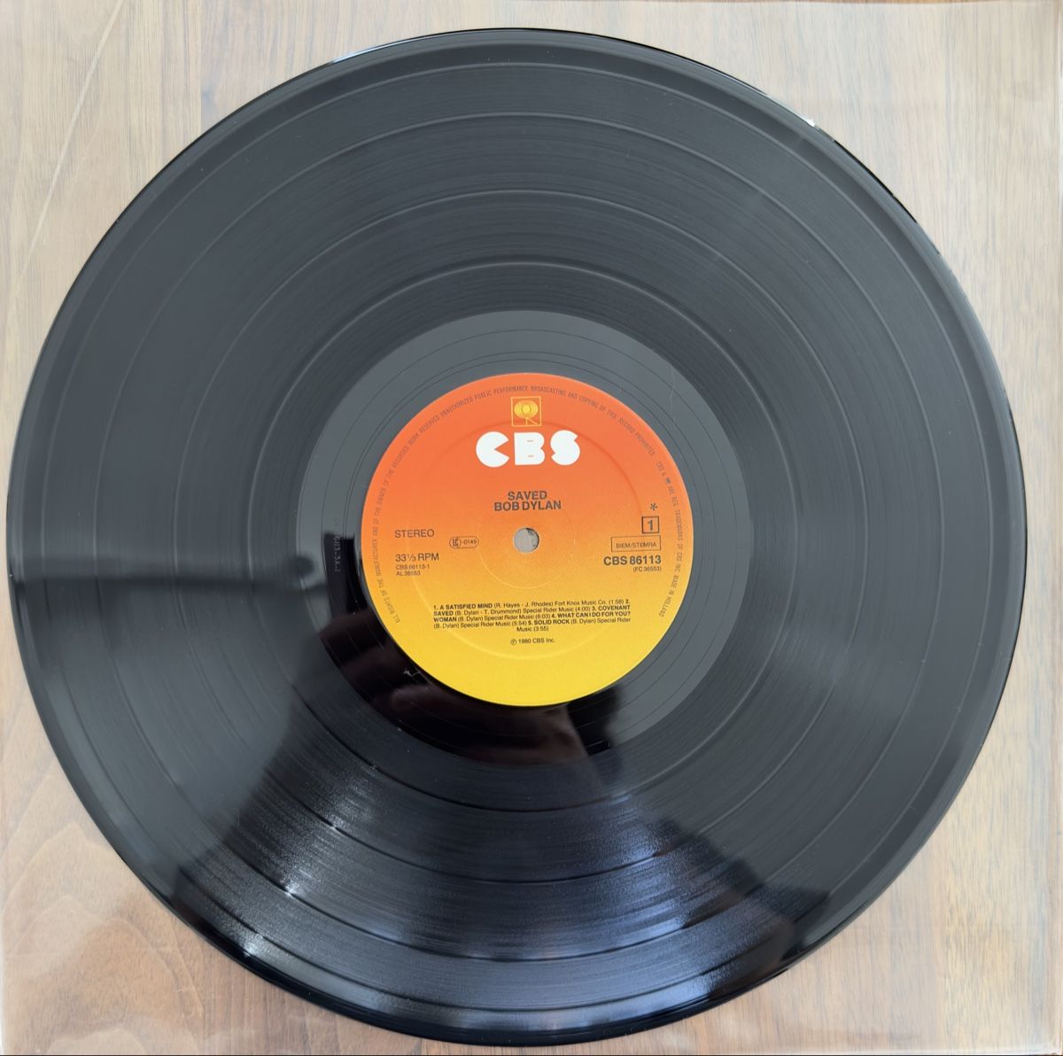 Dischi in vinile: VINYL BOB DYLAN "SAVED" – Usato da Brigerbad venduto da Marcelo79 3