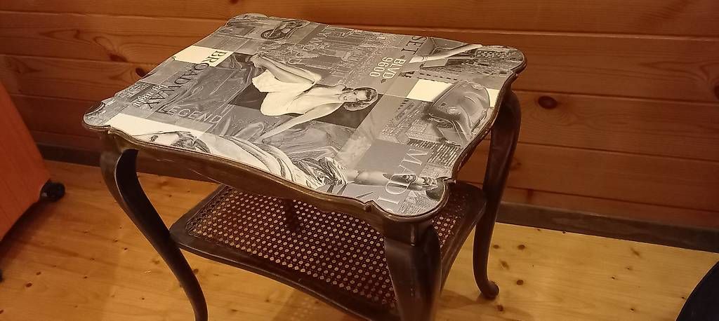 Tables: Recycling Art Beistelltisch – Neuf (Voir description) à Salez par EMERCARO 2