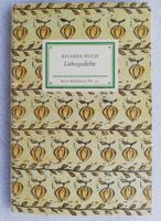 Ricarda Huch  Liebesgedichte