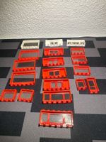 Lego System 214 Fenster Window  rot/ weis Vintage /RAR