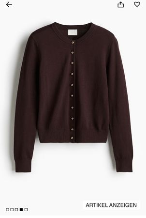 Neue H&M Bordaux Strickjacke 😍😍😍