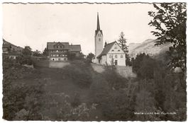 Ansichtskarte  Maria Licht  bei Trun, Grb.