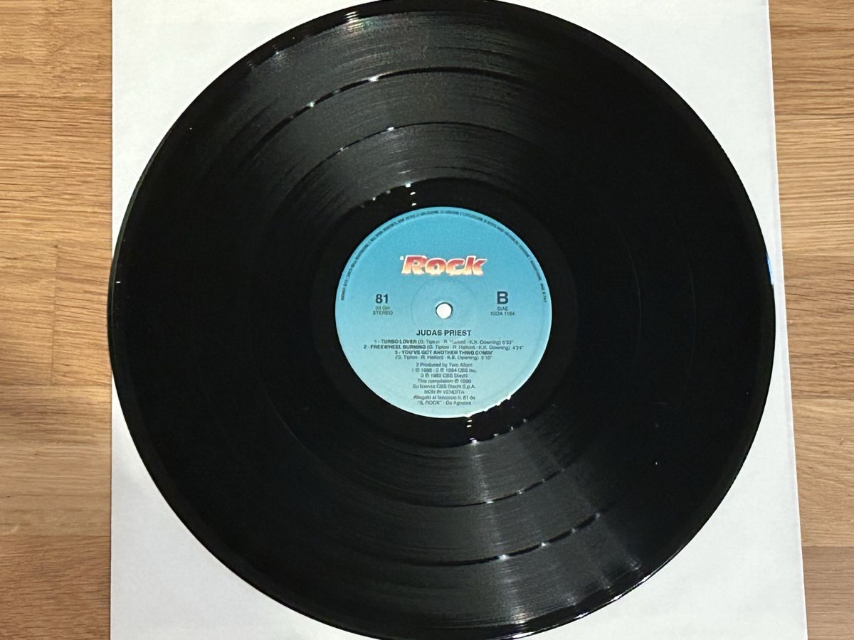 Dischi in vinile: Black Sabbath & Judas Priest – Usato da Faulensee venduto da Mizuno06 4