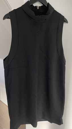 Mango Suit Ladies Black Sleeveless Dress, Size XL