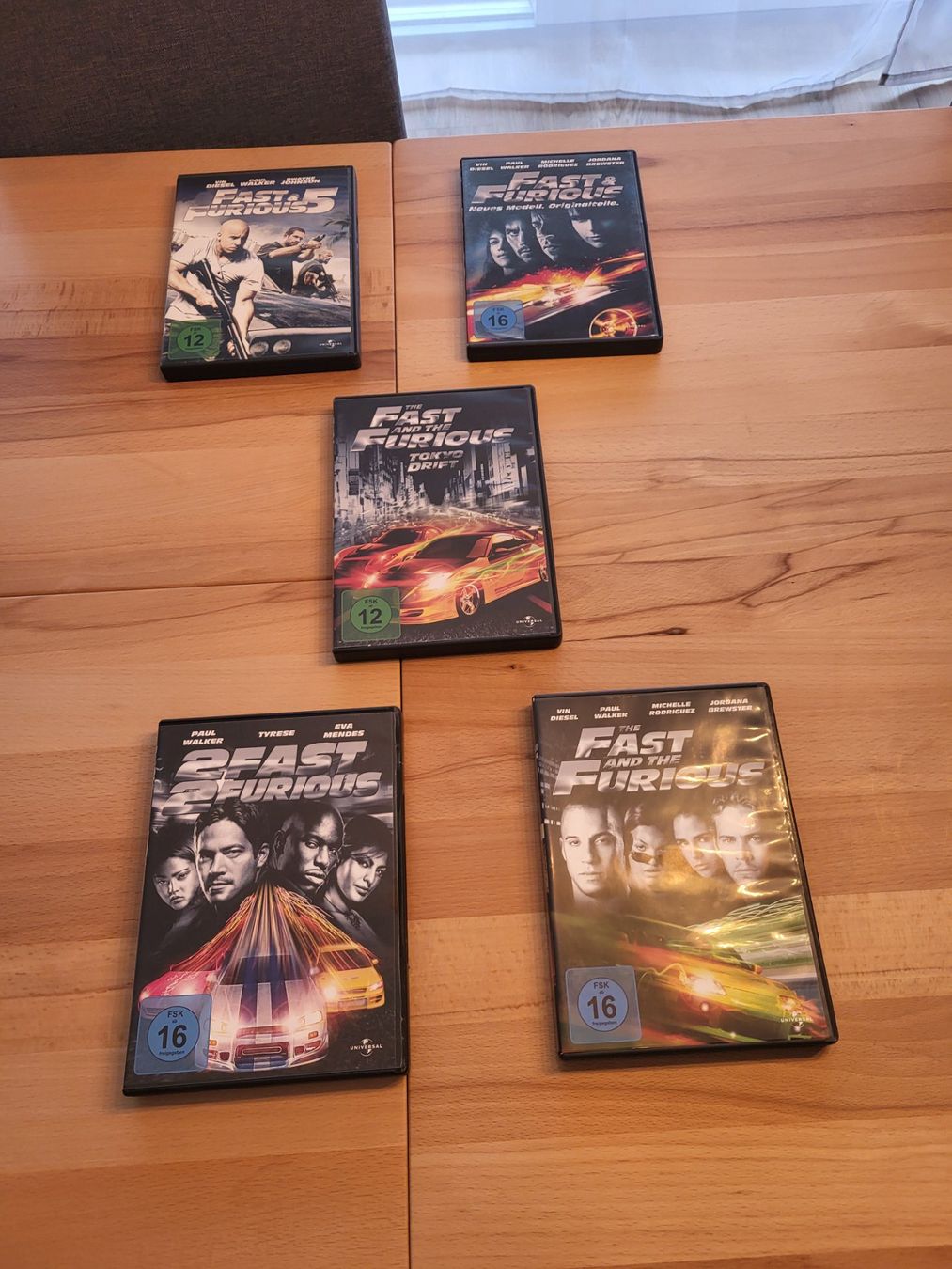 Alle DVDs: Fast and Furious Collection 1-5 – Gebraucht aus Giswil von Sigi047