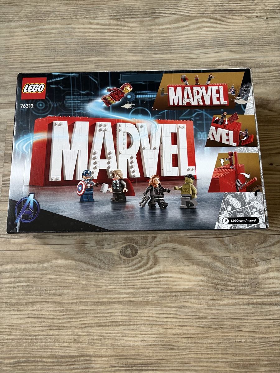 Lego Baukästen: LEGO Marvel 76313 Marvel Logo Neu – Neu und originalverpackt aus Stallikon von van_6jsx 1