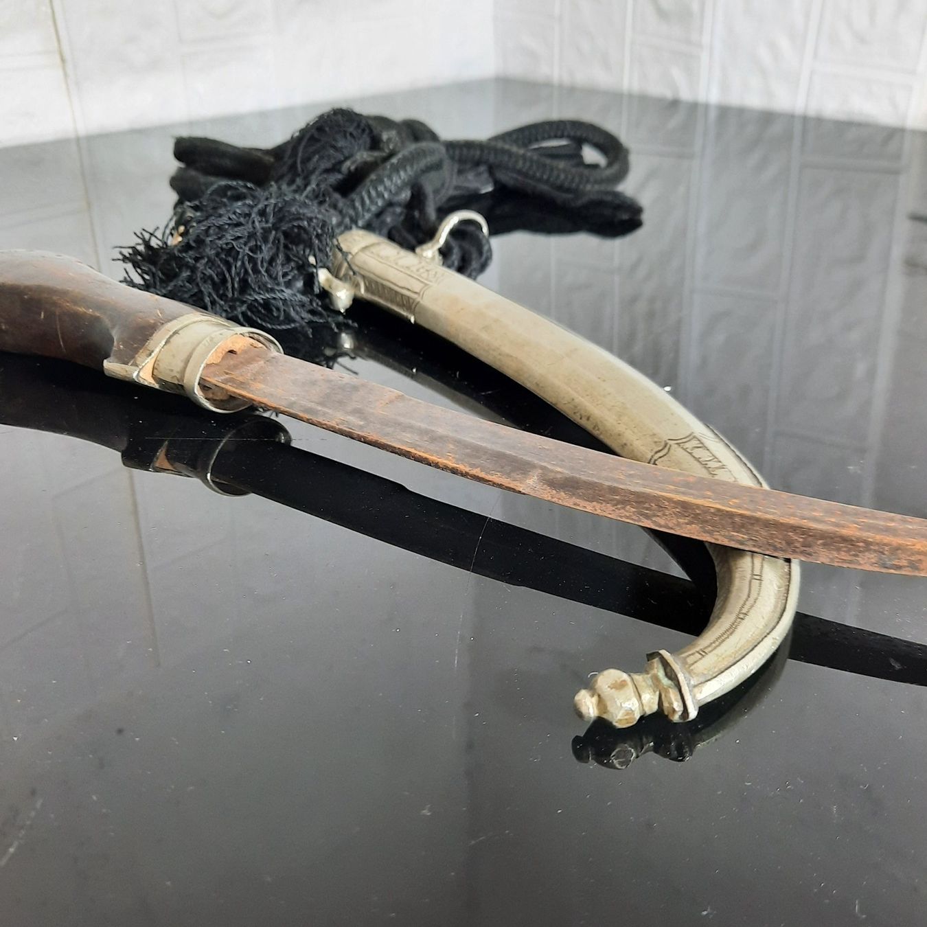 Posate: Zeremonie Sebelmesser mit passendem Etui – Usato da Unterägeri venduto da Altgoldschmuck 1