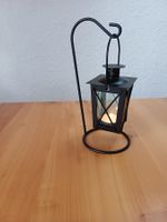 Laterne aus Metall/Glas