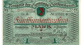 Gonsenheim 500000 Mark Lit.A 17.02.1923 VZ+-VZ++