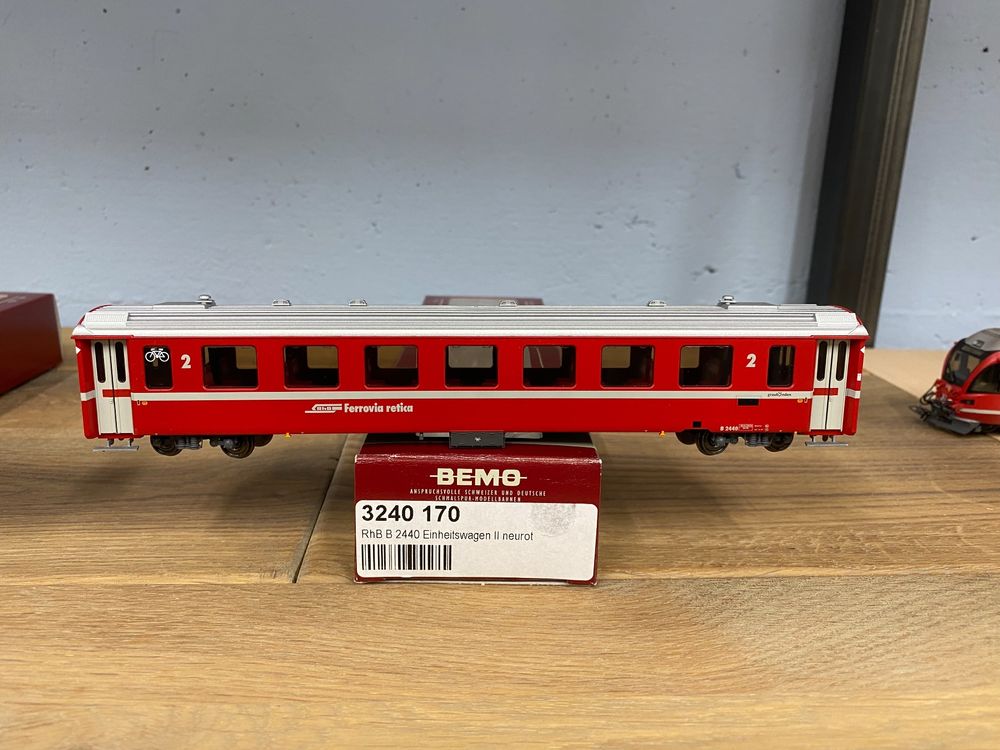 RhB Bemo 3240 170 Personenwagen B 2440, 2. Klasse Der RhB | Kaufen Auf ...