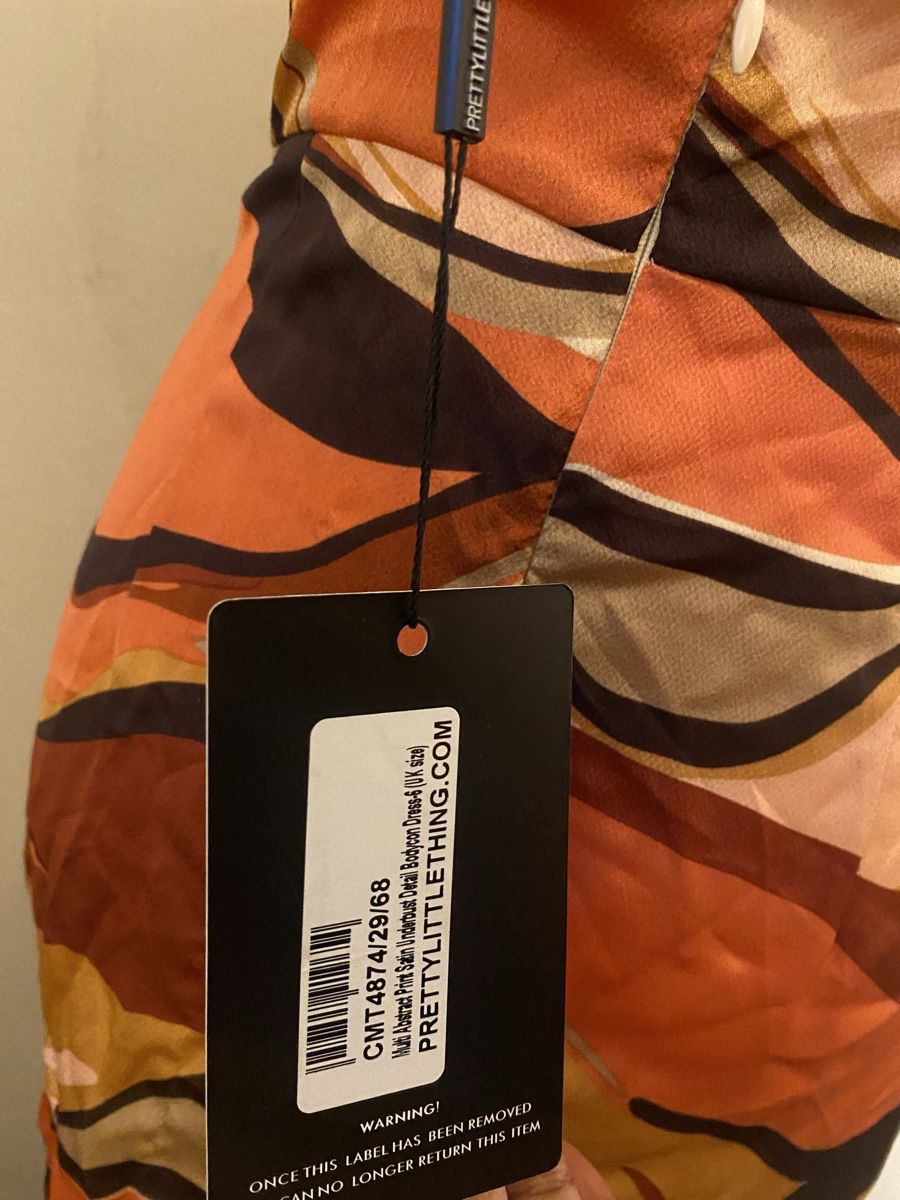 Vestiti: Neues Minikleid Orange Braun Gr. 34 – Nuovo e nell'imballaggio originale da Winterthur venduto da mie_l9gr 1