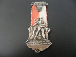 Schützenmedaille  Kranzauszeichnung Oberbuchsiten 1942