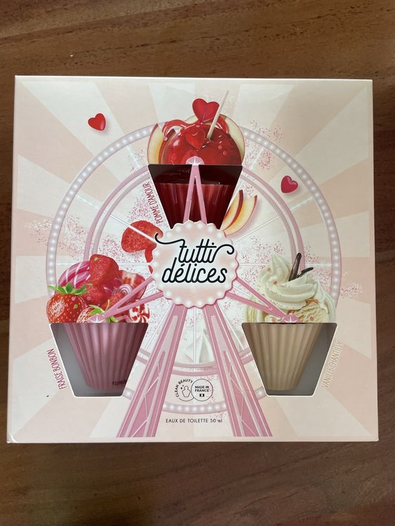 Eau De Toilette Tutti Délices Vanille Caramel - 50 Ml - Neuf - Parfum Gourmand Sucré