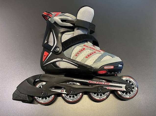Pattini in linea & Pattini a rotelle: Rollerblade paire de rollers pour enfant – Nuovo (secondo la descrizione) da Saules venduto da Pathan 2