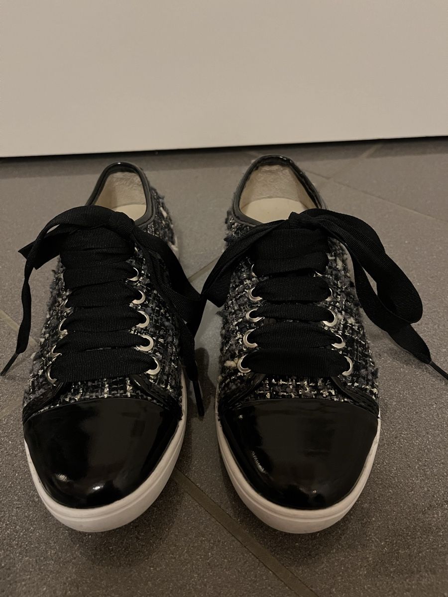 Navyboot Scarpe da donna: Tweed & Leder-Sneaker Navyboot 35 – Nuovo (secondo la descrizione) da Birrwil venduto da vanyboo 1