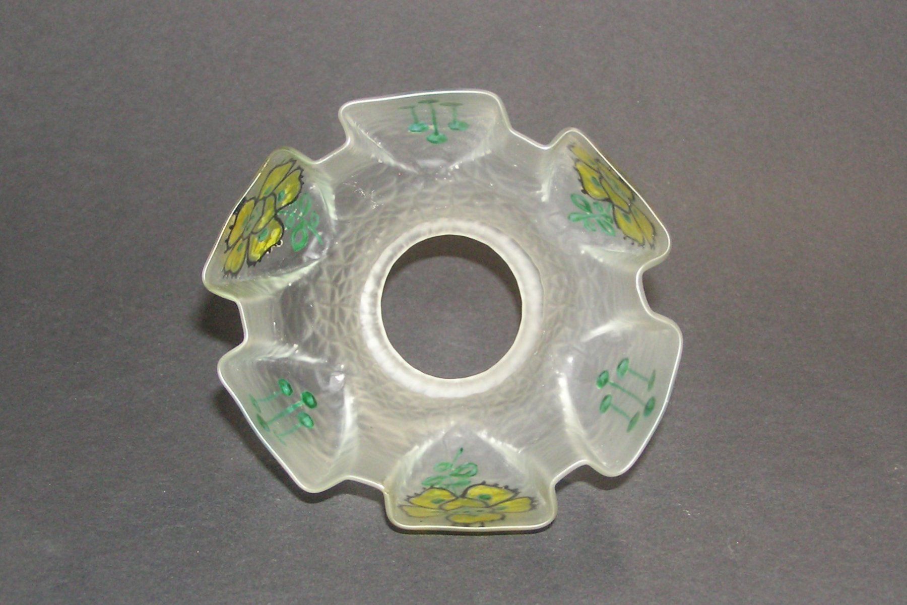 Paralumi: JUGENDSTIL LAMPENSCHIRM EMAILMALEREI – Usato da Grenchen venduto da Antique-hunter 2