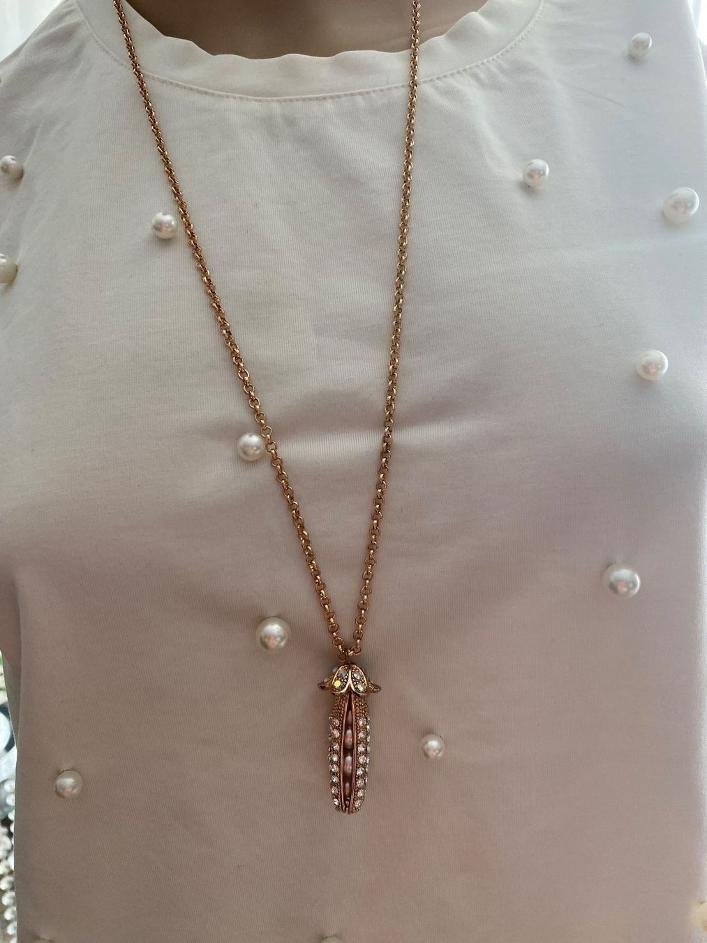 Colliers: coller long 80cm – D'occasion à Tolochenaz par nieeva