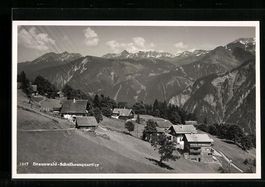 Braunwald, Panorama mit dem Schulhausqua