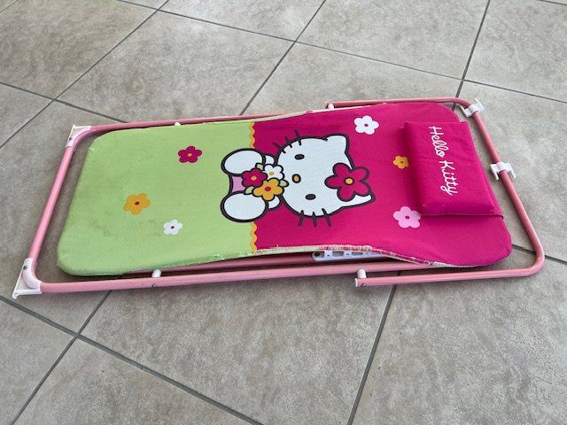 Sedie a sdraio: Kinder-Liegestuhl Hello Kitty – Usato da Seuzach venduto da lalolina 3