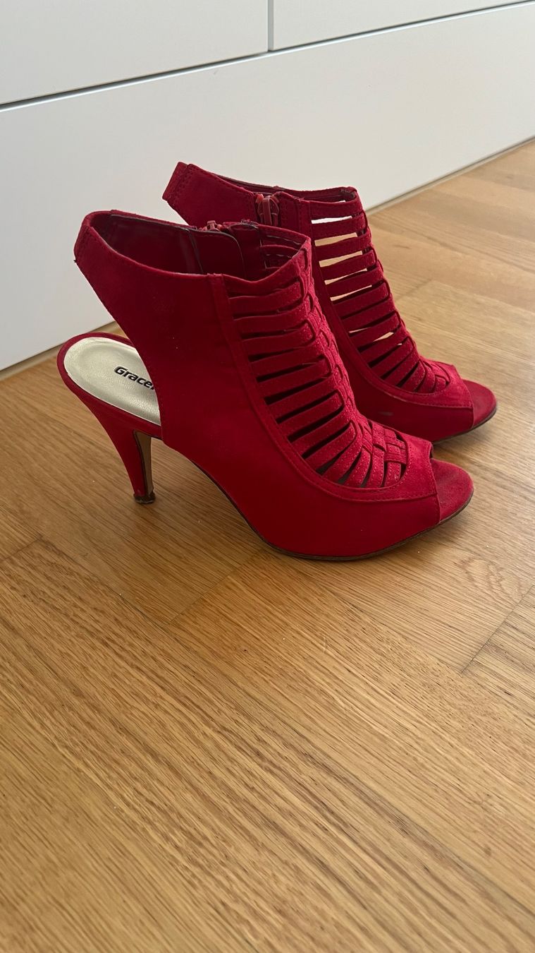 Graceland Scarpe da donna: Rote Sandale Gr. 37 – Usato da Kreuzlingen venduto da met_w8z6 2