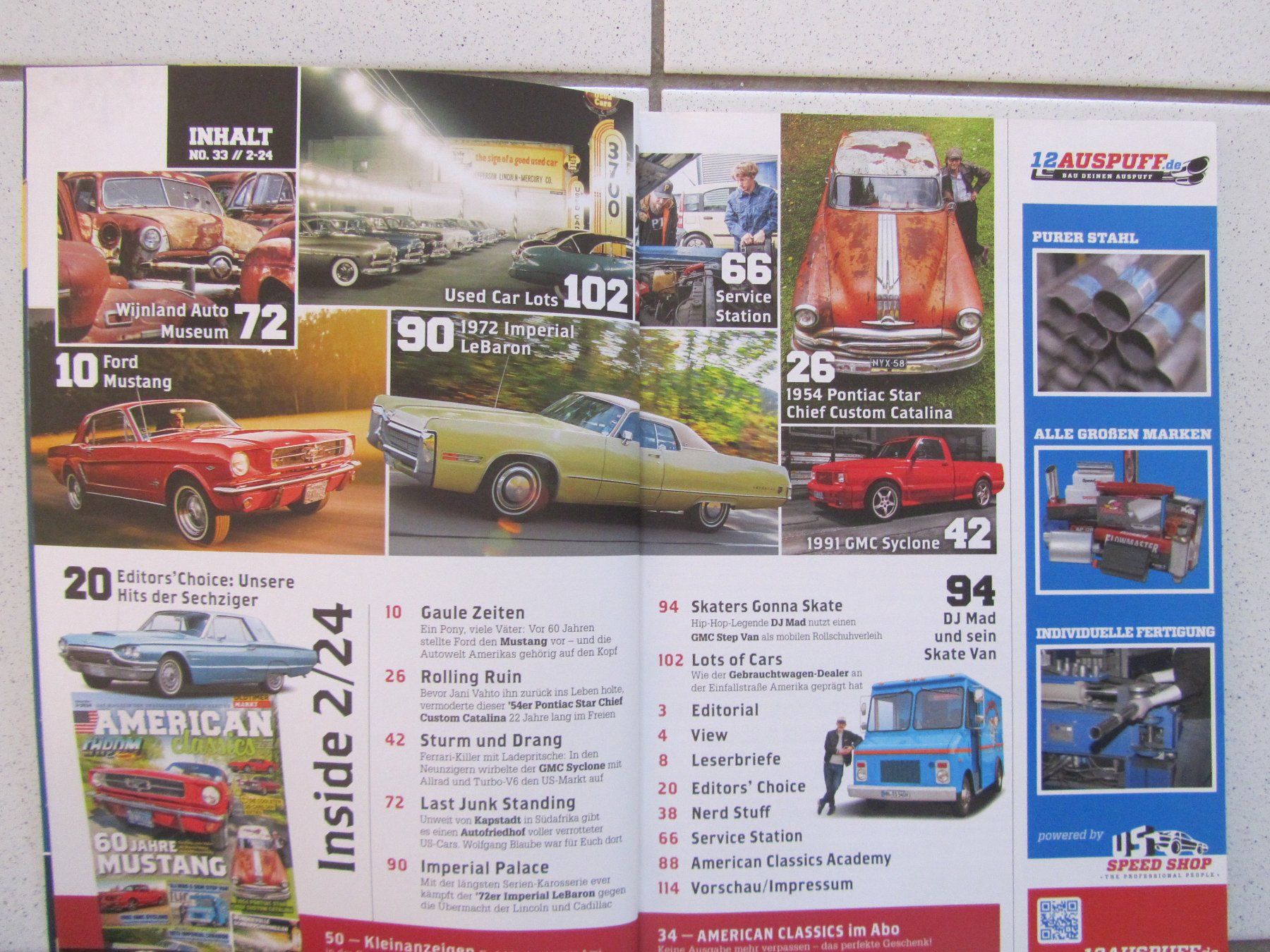 Zeitschriften & Magazine: American classics, Nr. 2 von 2024 – Gebraucht aus Weiningen ZH von dietsch57 1