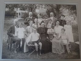 Photo Portrait Famille Lausanne Albert Heutger Belle Époque