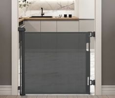 Sicherheitsgitter ausziehbar schwarz