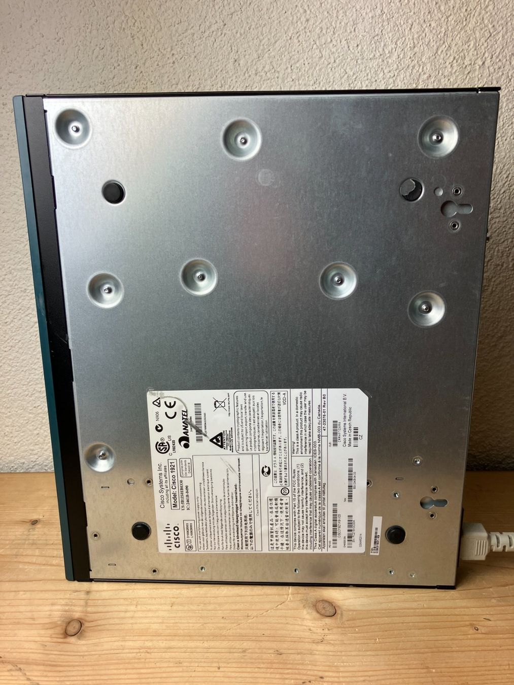 Cisco Modems & Router: CISCO 1921 Integrated Services Router – Gebraucht aus Fislisbach von  7