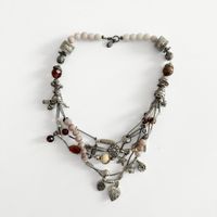 Collier Motifs & Perles