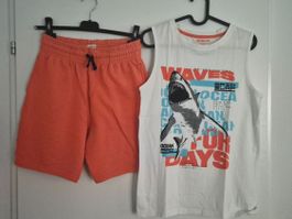 Sommer-Set für Jungs – Tanktop & Shorts – Gr. 158