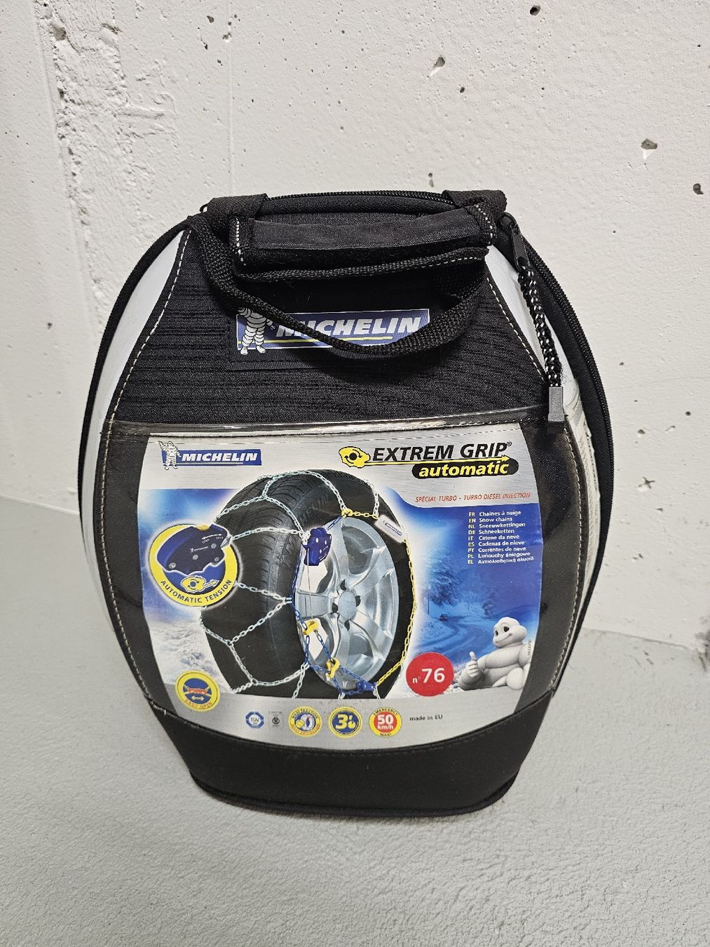 Schneeketten: Michelin Schneekette Extrem Grip automatic Grösse 76 – Neu und originalverpackt aus Arch von SunshineDeal