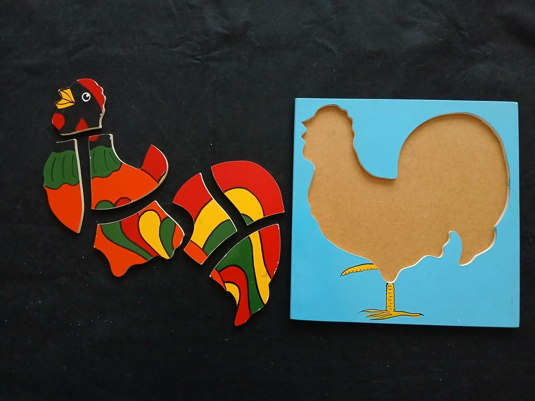 Puzzle: Holzpuzzle Hahn – Usato da Reinach BL venduto da oriak1987