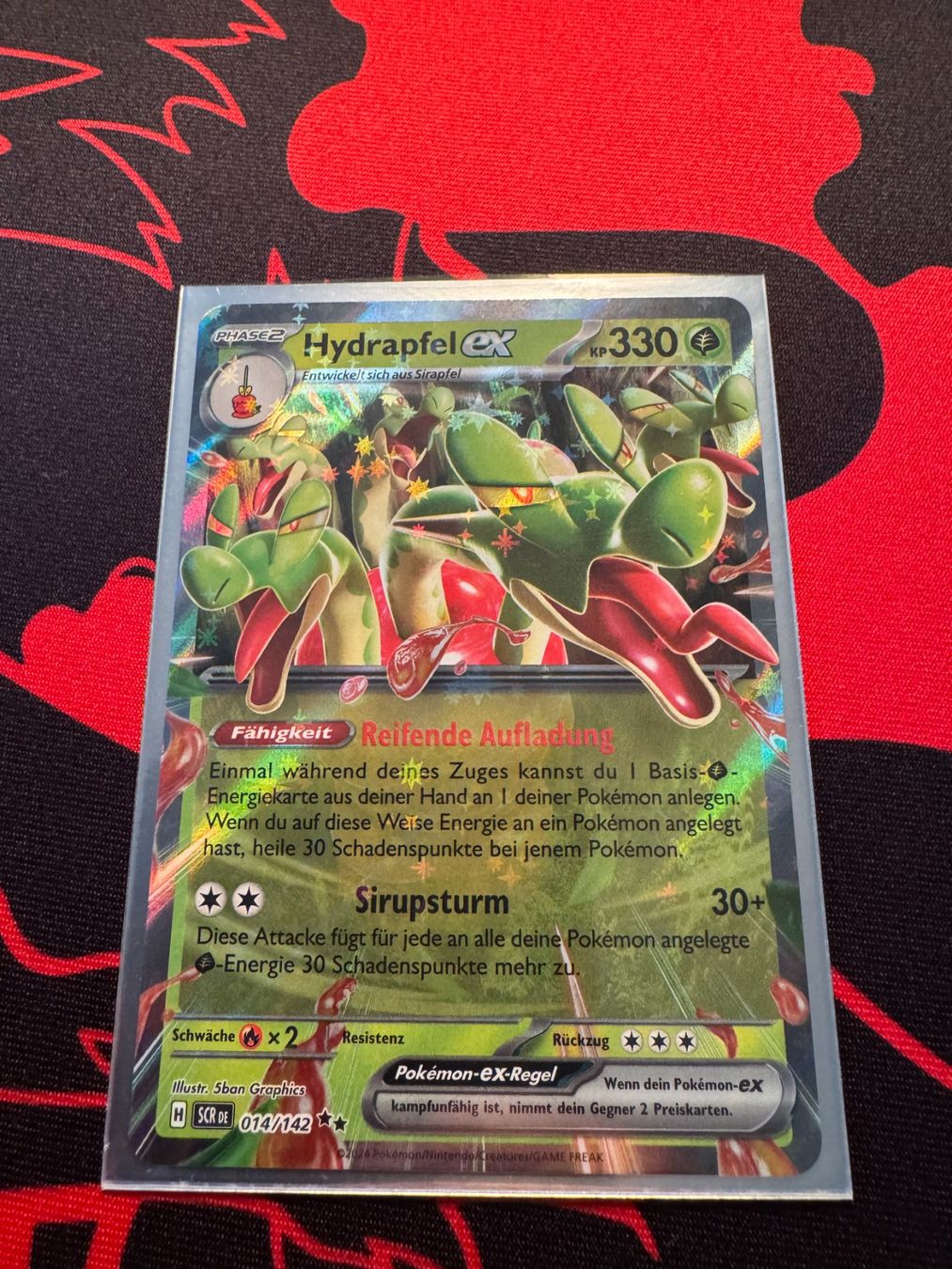 Pokémon Carte collezionabili: Hydrapfel ex (SCR 014) - Stellarkrone – Nuovo (secondo la descrizione) da Bülach venduto da Pfrenzel