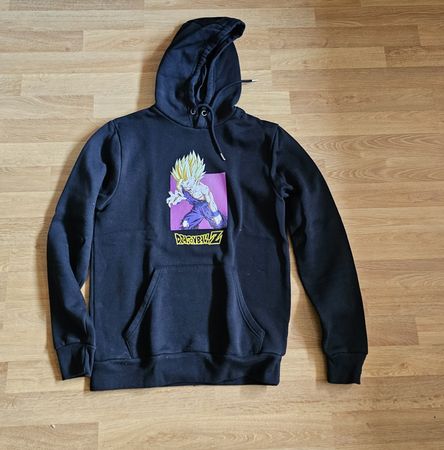 Hoodie Dragonball Z Gr. S schwarz mit Aufdruck