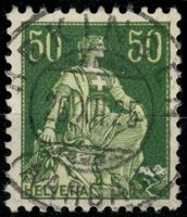 CH - Helvetia m. Schwert - SBK Nr. 113 - Rekingen AG