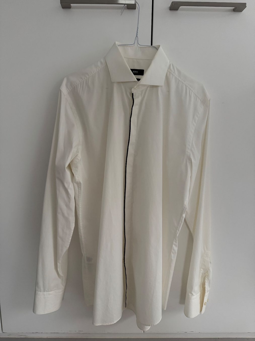 Hugo Boss Hemden: BOSS Herren Hemd Jamison Weiß Gr. 41 – Gebraucht aus Zürich von ebr_595v 1