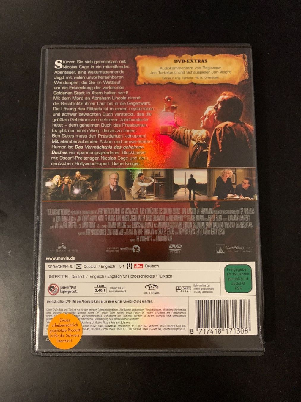 Tutti i DVDs: National Treasure 2 (DVD) – Usato da Frasnacht venduto da RS-Ric 1