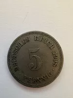5 deutsches reich 1908
