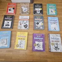 Set 12 libbri diario di una schiappa 95fr