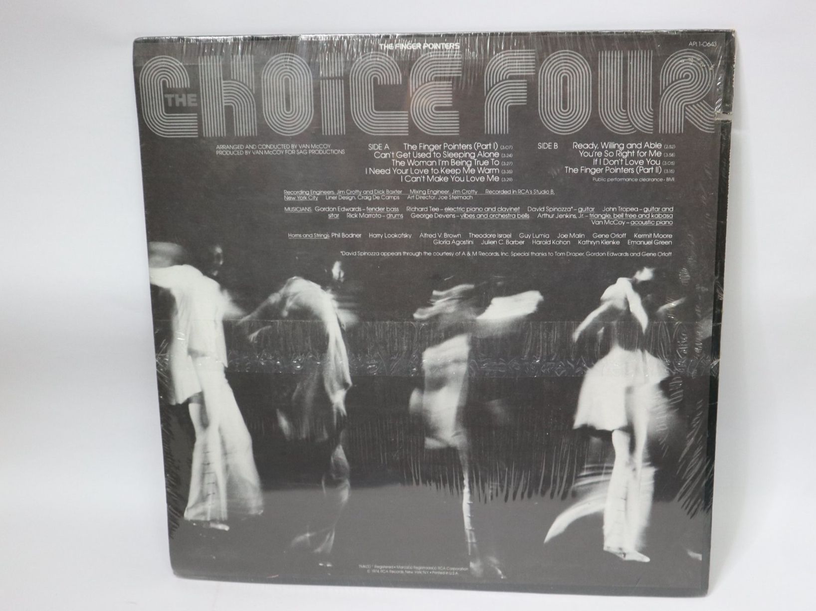 Dischi in vinile: Vinyl LP The Finger Pointers The Choice Four, sealed – Nuovo e nell'imballaggio originale da Eschenbach SG venduto da Astalavista 1