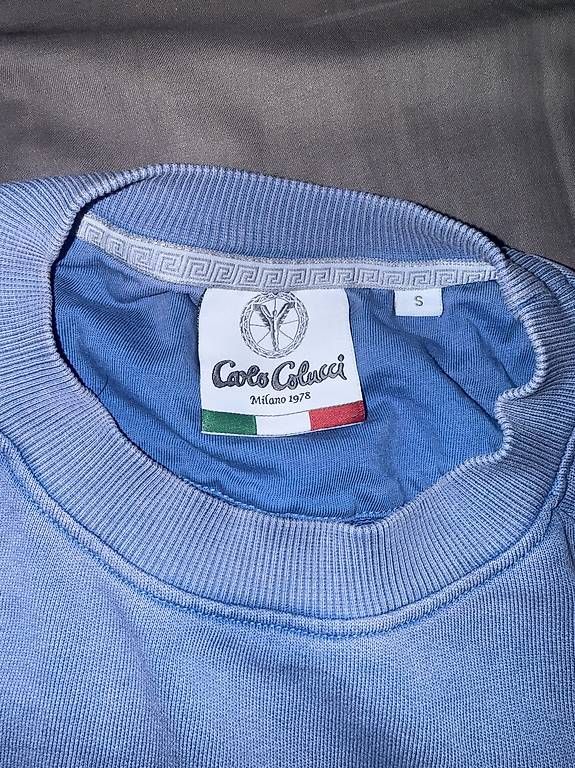 Maglioni & Felpe: Carlo Colucci Pullover Grösse S Hellblau  – Usato da Au SG venduto da Dadi_Mkd 1