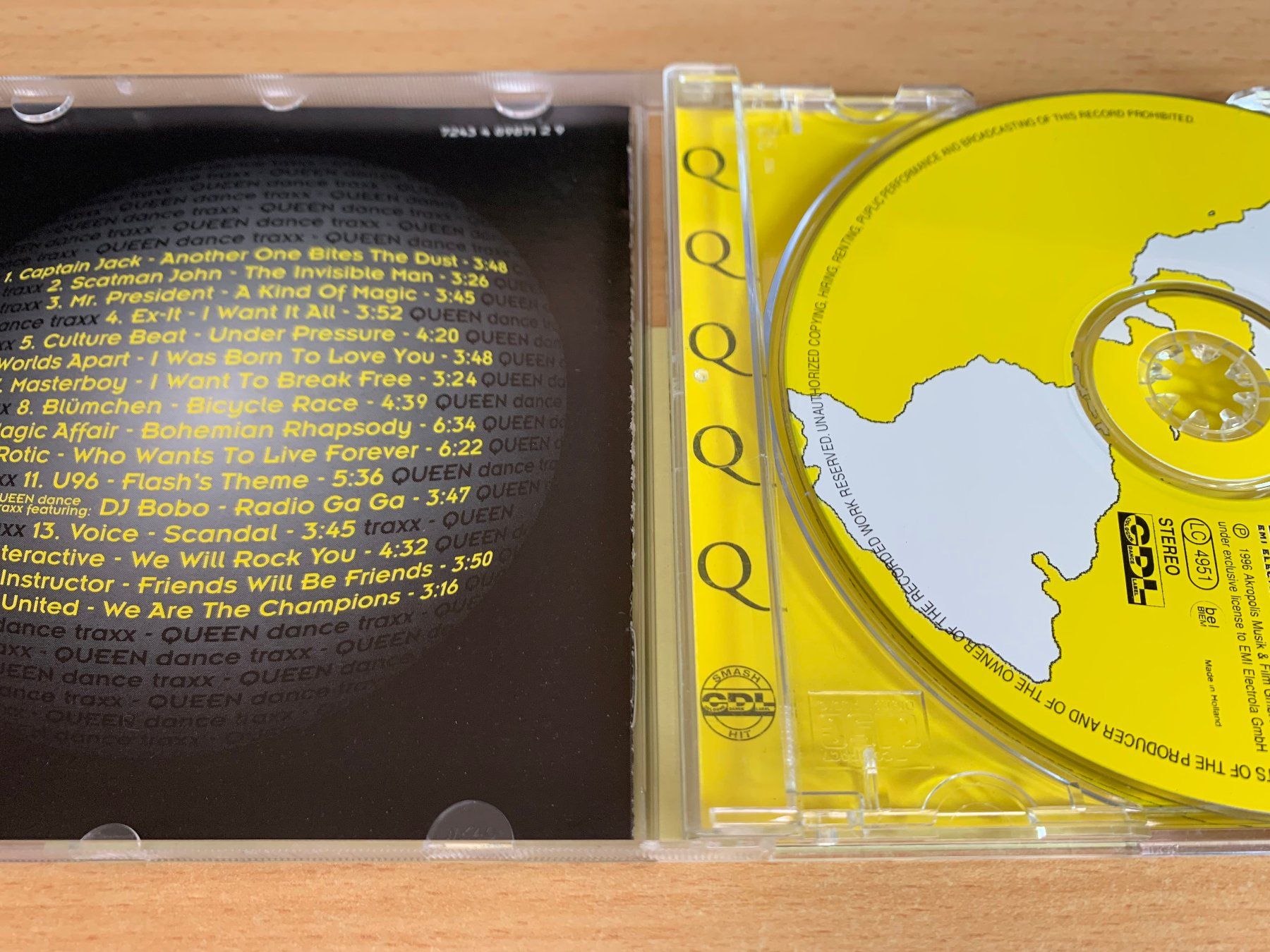 CD: Various – Queen Dance Traxx I – Usato da Rikon im Tösstal venduto da Alpenmutz 2