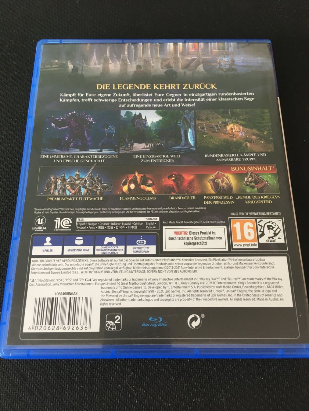 Sony Spiele: King's Bounty 2 für PS4 – Gebraucht aus St.Gallen von sjosjo 1